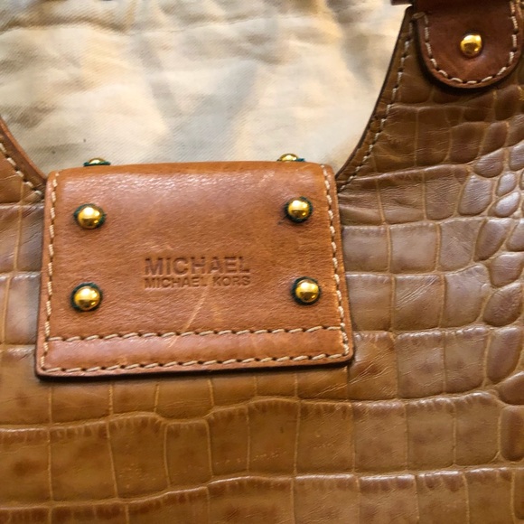MICHAEL KORS LEATHER SHOULDER SMALL BAG - Picture 6 of 8